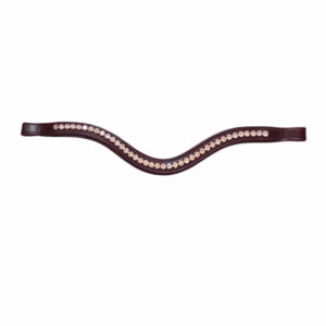 Gold crystal Browband