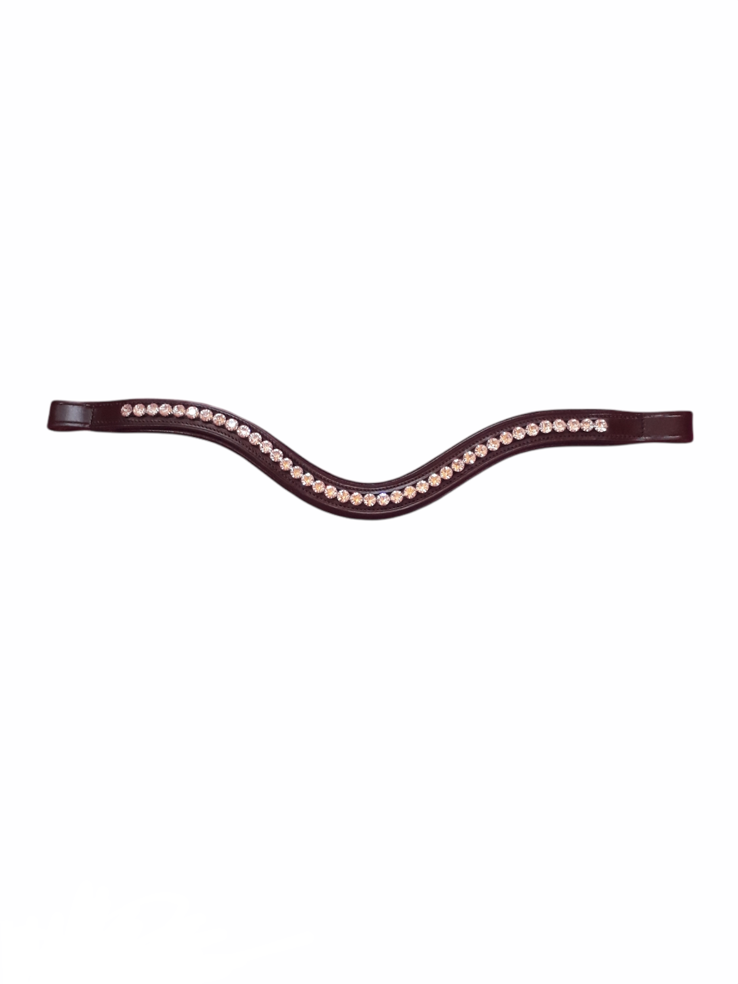 Gold crystal Browband