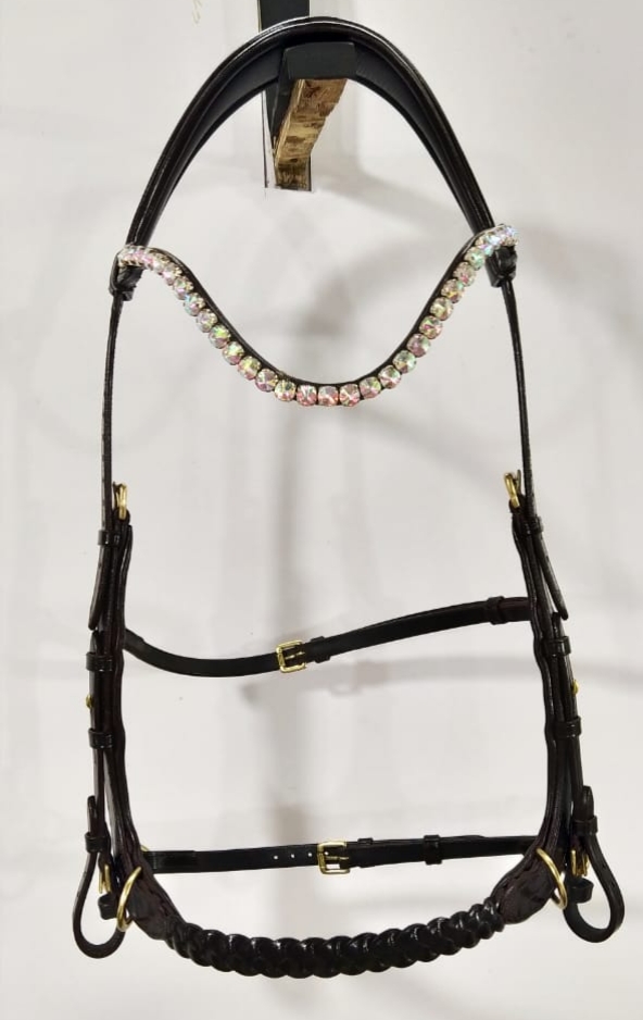 Plaited nose Bridle
