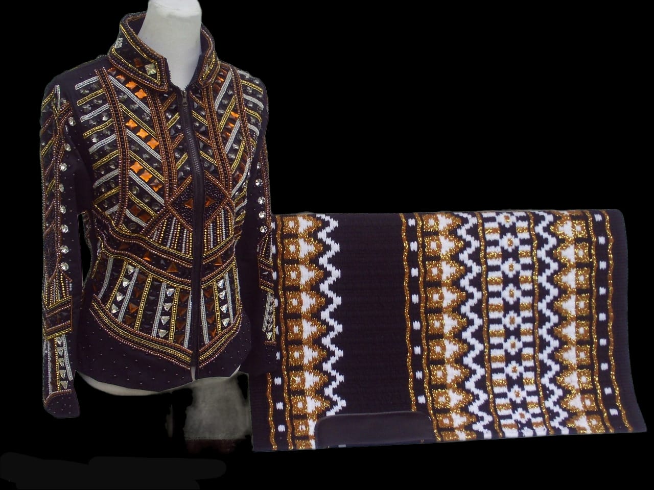 Western Show pad and Jacket