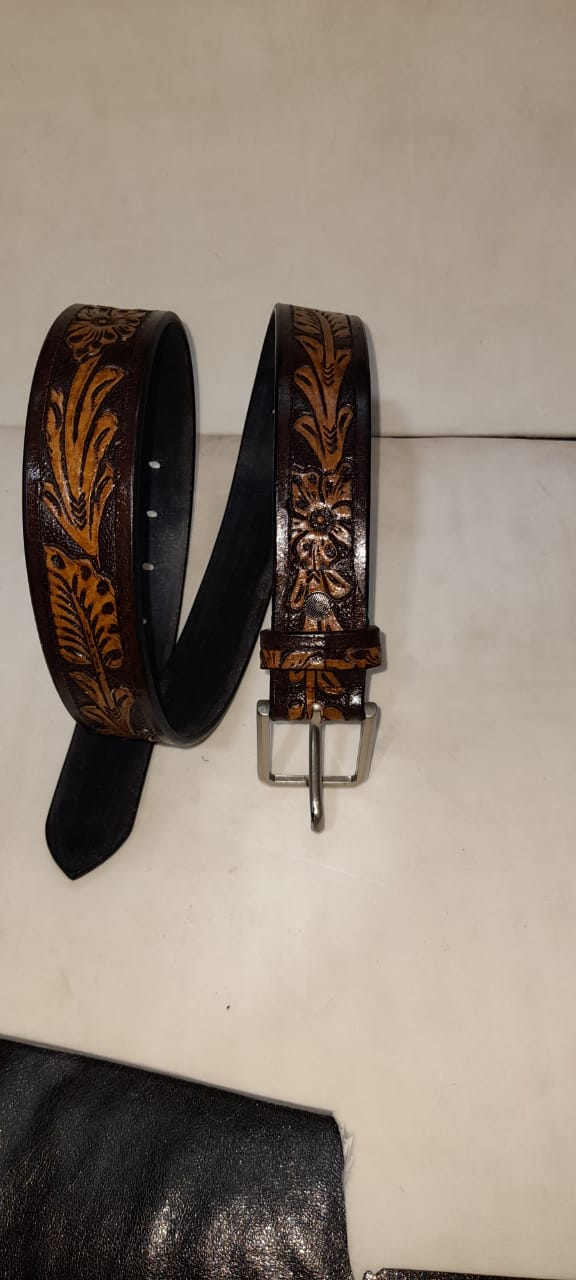 Carving Leather Belt