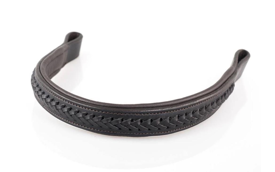 Plaited straight Browband