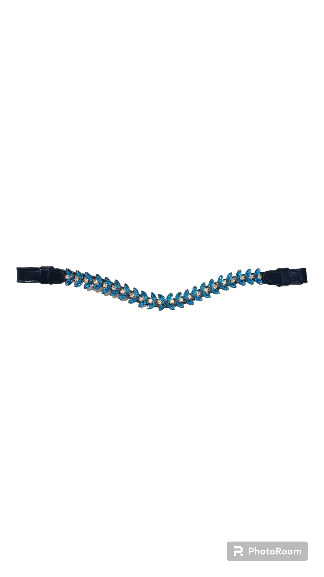 Aqua leaf Browband