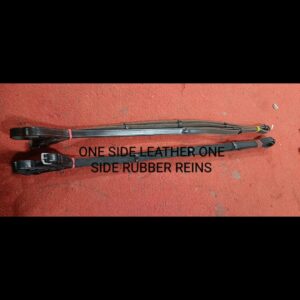 One side leather & rubber Reins