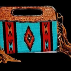 Handcrafted western purse